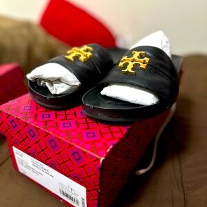 Tory Burch Everly Slide Paris Nappa